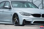 BMW M3 Sedan on Vossen Wheels (VWS-3) 2017 года
